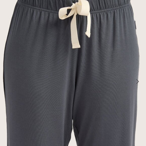 BOODY I NWT Storm Blue-Grey Drawstring Goodnight Sleep Lounge Pajama Pants, L - Picture 6 of 16